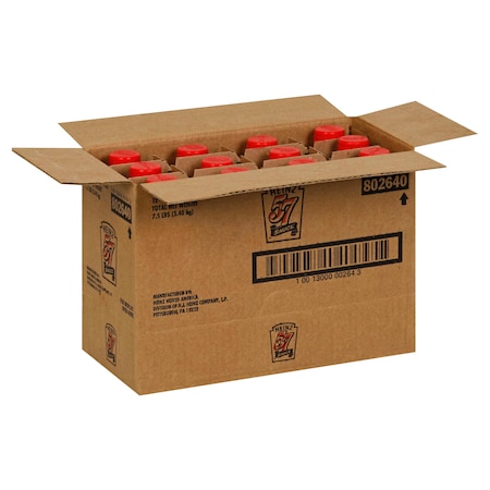 Heinz Heinz Retail Steak 57 Sauce 10 fl. oz. Bottle, PK12 10013000002643